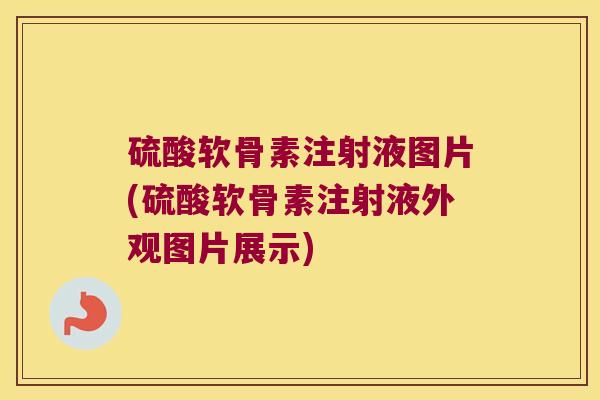 硫酸软骨素注射液图片(硫酸软骨素注射液外观图片展示) 硫酸软骨素注射液图片(硫酸软骨素注射液外观图片展示)