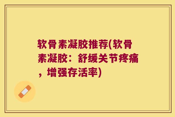 软骨素凝胶推荐(软骨素凝胶:舒缓关节,增强存活率) 软骨素凝胶推荐(软骨素凝胶:舒缓关节,增强存活率)