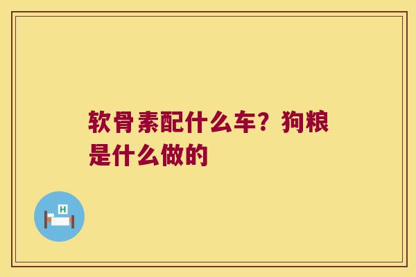 软骨素配什么车?狗粮是什么做的 软骨素配什么车?狗粮是什么做的