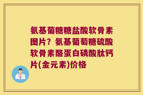 氨基葡糖糖盐酸软骨素图片?氨基葡萄糖硫酸软骨素酪蛋白磷酸肽钙片(金元素)价格 氨基葡糖糖盐酸软骨素图片?氨基葡萄糖硫酸软骨素酪蛋白磷酸肽钙片(金元素)价格