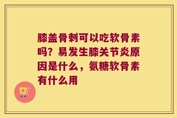 膝盖可以吃软骨素吗?易发生膝原因是什么,氨糖软骨素有什么用 膝盖可以吃软骨素吗?易发生膝原因是什么,氨糖软骨素有什么用