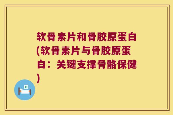 软骨素片和骨胶原蛋白(软骨素片与骨胶原蛋白:关键支撑骨骼保健) 软骨素片和骨胶原蛋白(软骨素片与骨胶原蛋白:关键支撑骨骼保健)