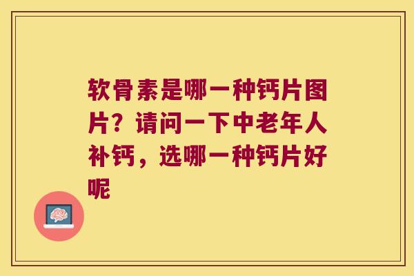 软骨素是哪一种钙片图片？请问一下中老年人补钙，选哪一种钙片好呢