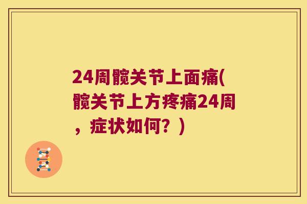 24周髋关节上面痛(髋关节上方24周，症状如何？)