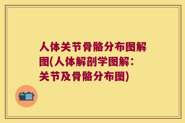 人体关节骨骼分布图解图(人体解剖学图解:关节及骨骼分布图) 人体关节骨骼分布图解图(人体解剖学图解:关节及骨骼分布图)