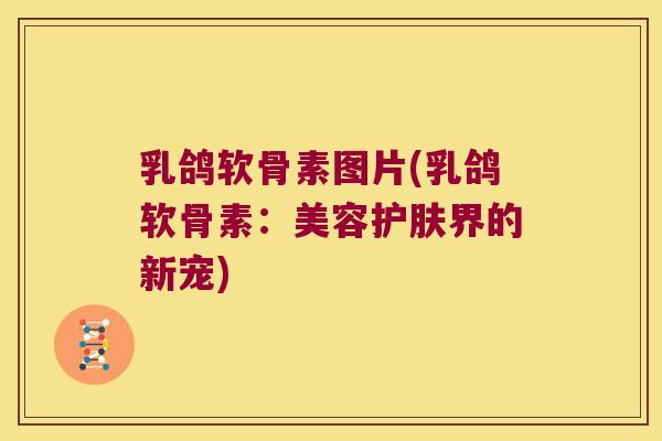 乳鸽软骨素图片(乳鸽软骨素:美容护肤界的新宠) 乳鸽软骨素图片(乳鸽软骨素:美容护肤界的新宠)