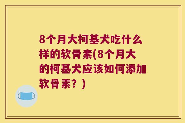 8个月大柯基犬吃什么样的软骨素(8个月大的柯基犬应该如何添加软骨素？)