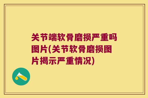 关节端软骨磨损严重吗图片(关节软骨磨损图片揭示严重情况)