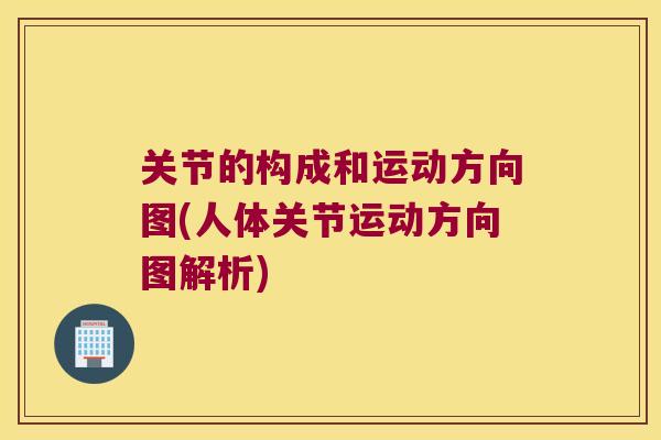 关节的构成和运动方向图(人体关节运动方向图解析)