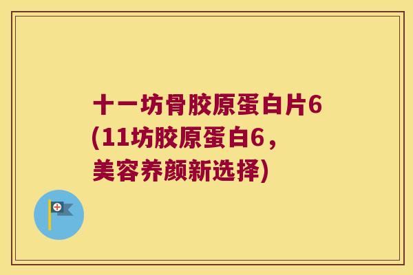 十一坊骨胶原蛋白片6(11坊胶原蛋白6，美容养颜新选择)