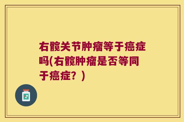右髋关节等于症吗(右髋是否等同于症？)