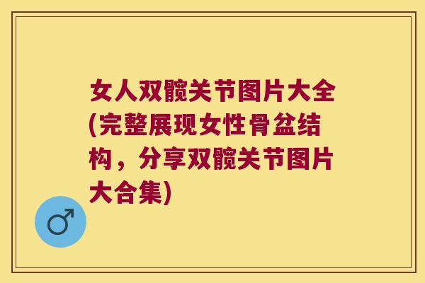 女人双髋关节图片大全(完整展现女性骨盆结构，分享双髋关节图片大合集)