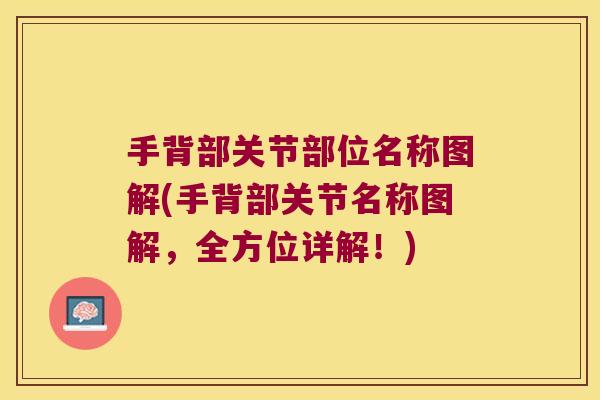 手背部关节部位名称图解(手背部关节名称图解,全方位详解!) 手背部关节部位名称图解(手背部关节名称图解,全方位详解!)