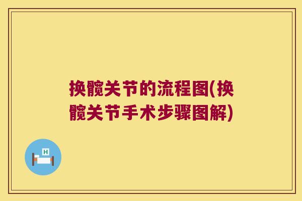 换髋关节的流程图(换髋关节手术步骤图解)