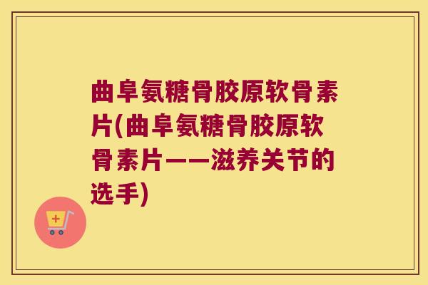 曲阜氨糖骨胶原软骨素片(曲阜氨糖骨胶原软骨素片——滋养关节的选手)