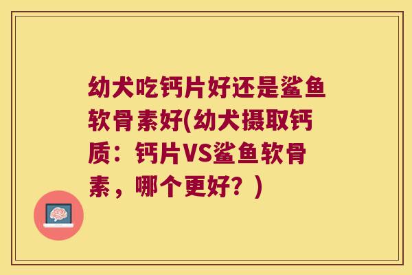幼犬吃钙片好还是鲨鱼软骨素好(幼犬摄取钙质：钙片VS鲨鱼软骨素，哪个更好？)