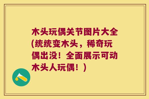 木头玩偶关节图片大全(统统变木头，稀奇玩偶出没！全面展示可动木头人玩偶！)