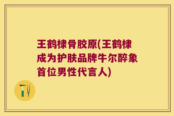 王鹤棣骨胶原(王鹤棣成为护肤品牌牛尔醉象首位男性代言人) 王鹤棣骨胶原(王鹤棣成为护肤品牌牛尔醉象首位男性代言人)