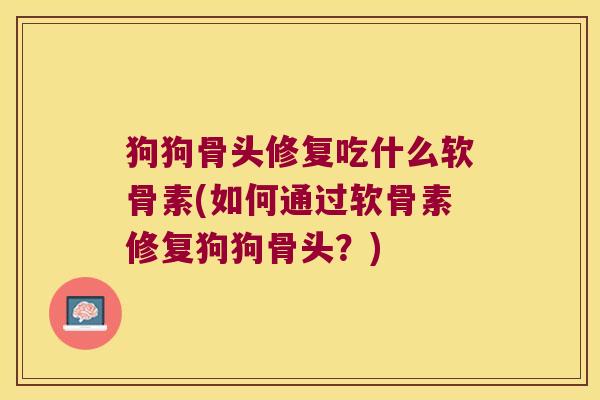 狗狗骨头修复吃什么软骨素(如何通过软骨素修复狗狗骨头？)