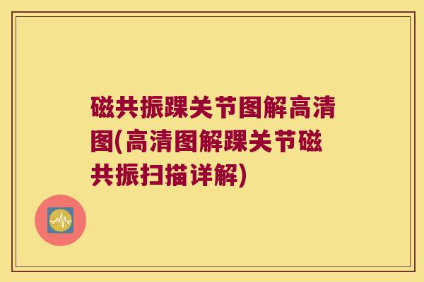 磁共振踝关节图解高清图(高清图解踝关节磁共振扫描详解) 磁共振踝关节图解高清图(高清图解踝关节磁共振扫描详解)